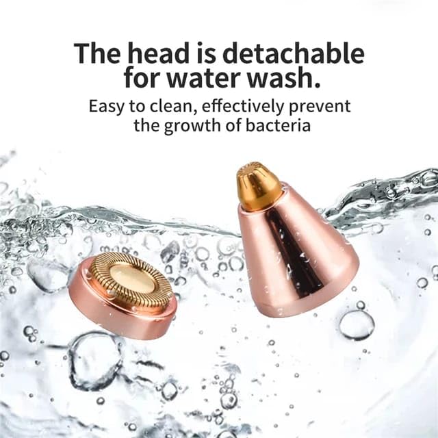 Blawless 2 In 1 Eyebrow Trimmer Runtime 30 Min Body Groomer For Women (Multicolor), Adaptor,Battery Powered