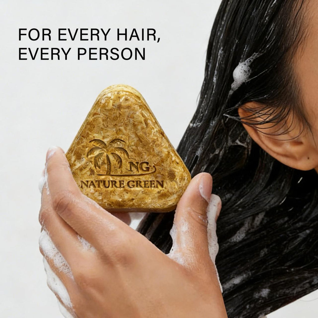 Nature Green Herbal Hair Soap
