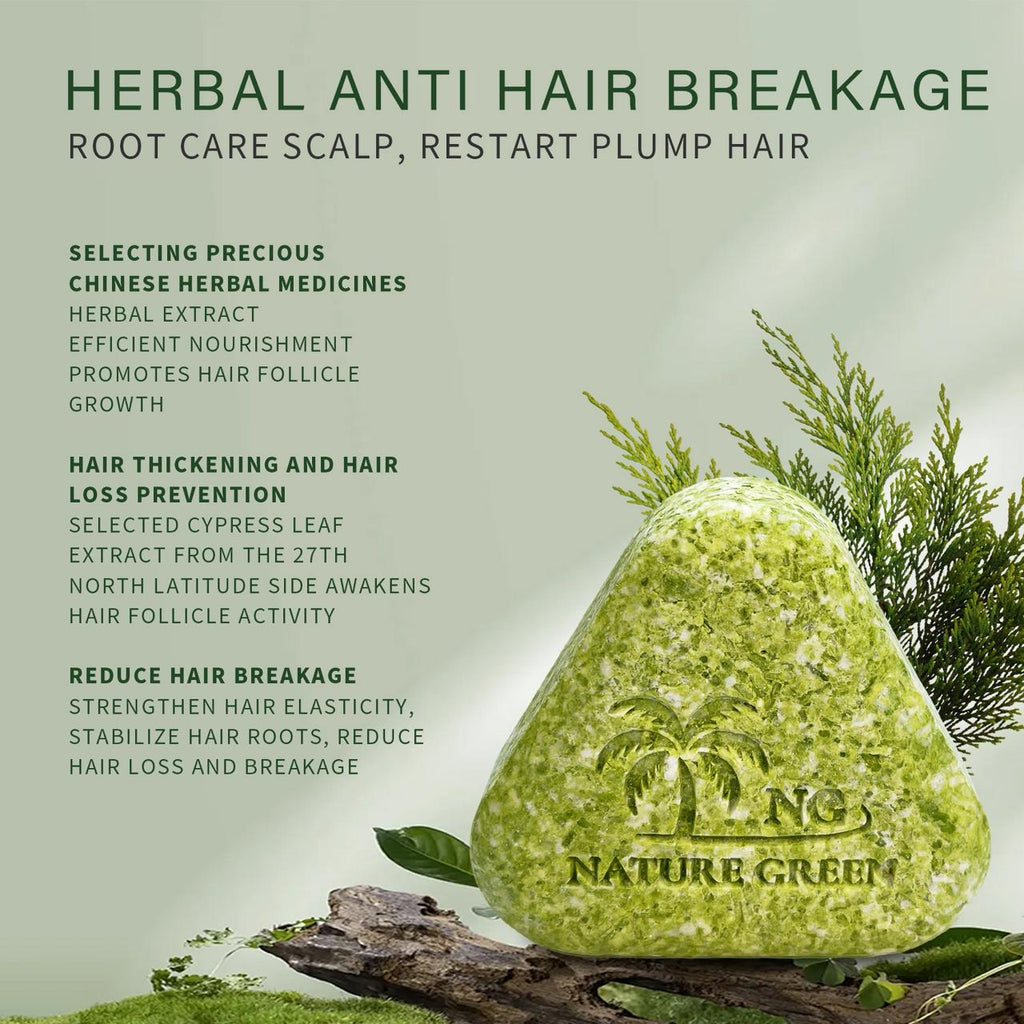 Nature Green Herbal Hair Soap