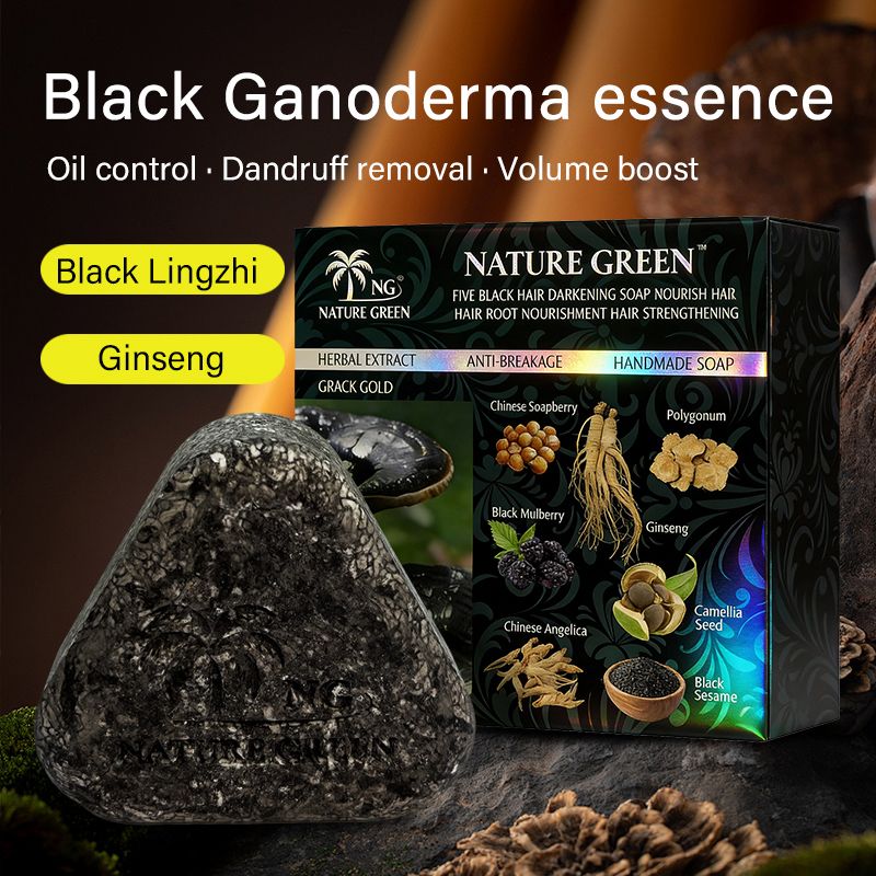 Nature Green Herbal Hair Soap