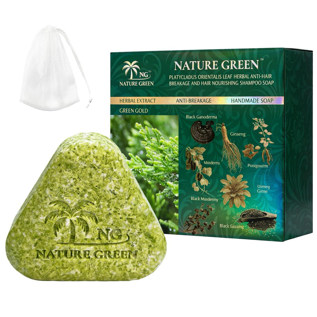 Nature Green Herbal Hair Soap