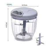 5-Blade Manual Food Chopper