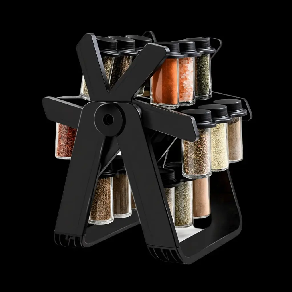 360 Rotating Ferris Wheel Spice Rack